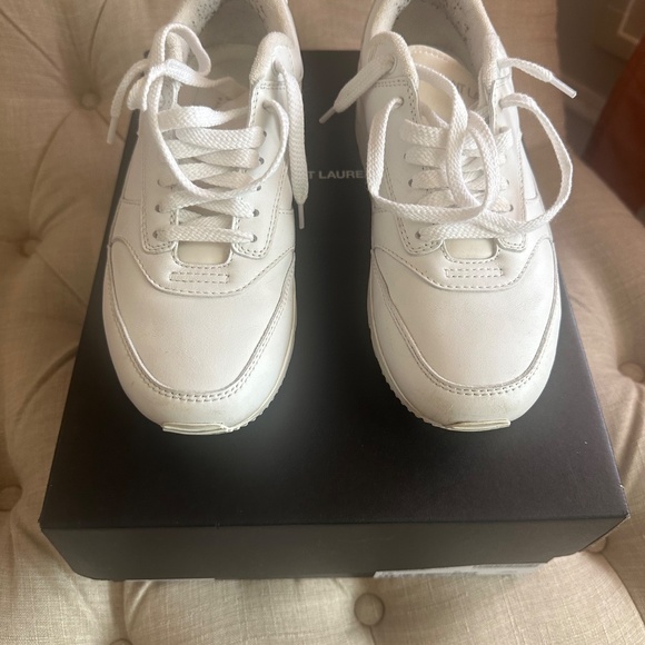 SAINT LAURENT BUMP SNEAKERS IN SMOOTH LEATHER - Picture 7 of 8